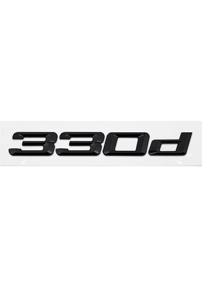 Bmw 330d Piano Black Bagaj Yazısı İthal Ürün A++ Kalite