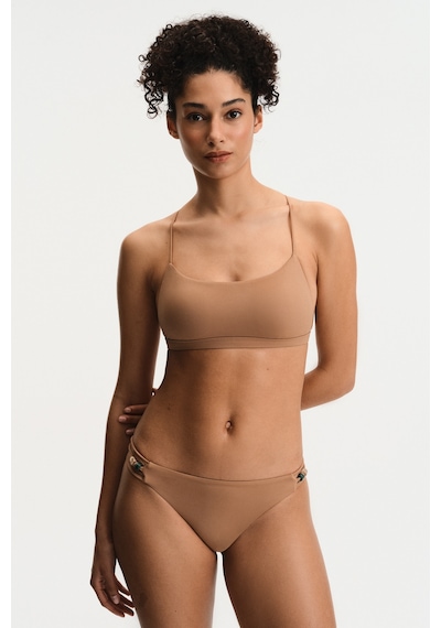 Penti Açık Kahverengi Karla Side Bikini Altı