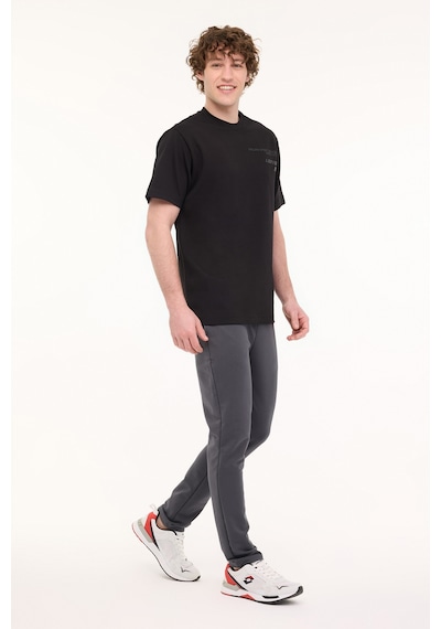 Lotto M-zalde Tee 5fx Siyah Erkek Kısa Kol T-shirt 000000000102012747 Siyah