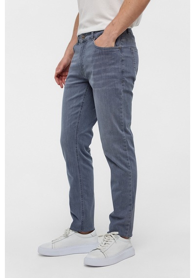 Back And Bond Gri Slim Fit 5 Cepli Denim Pantolon Çok Renkli