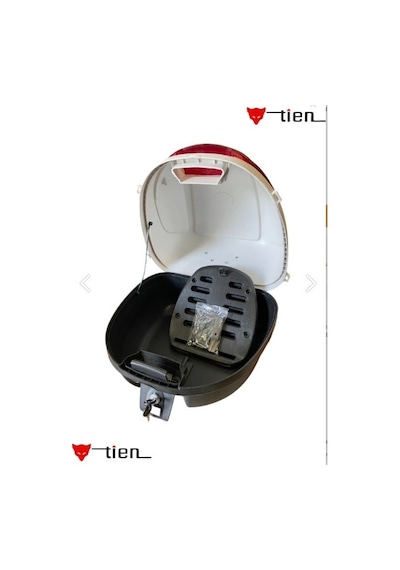 Tien 35 Litre Motosiklet Arka Çantası Sırt Dayamalı Gri