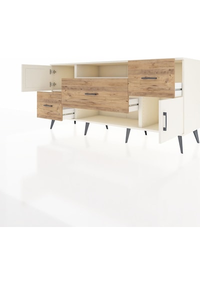 Hyperion Konsol 2 Raflı 3 Çekmeceli 2 Kapaklı 176x44x83 Aytaşı-aytaşı/çam Aytaşı/çam Hyperion Konsol 2 Raflı 3 Çekmeceli 2 Kapaklı 176x44x83 Aytaşı-aytaşı/çam Aytaşı/çam