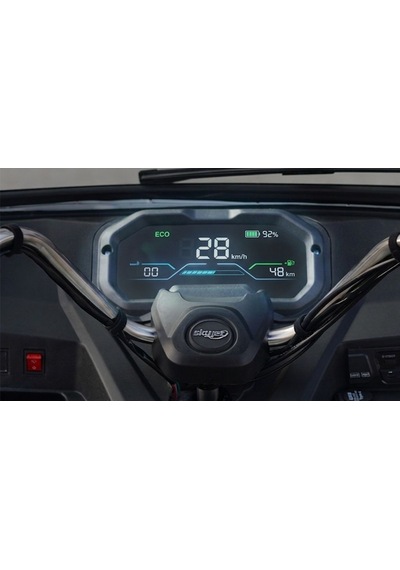 Skyjet Trıon Üç Tekerlekli Elektrikli Moped Beyaz
