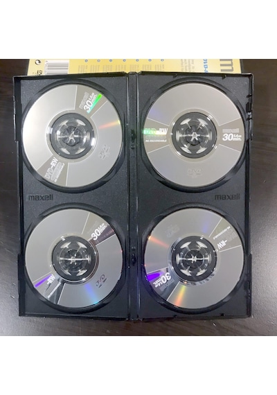 Maxell DVD-RW 4x8 CM Camcorder Disc Travelpack 30 DK Dwd - Rw