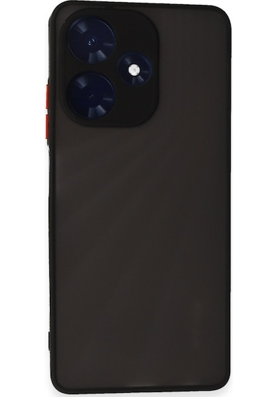 İnfinix Hot 30 4g Uyumlu Kılıf Montreal Silikon Kapak - Siyah