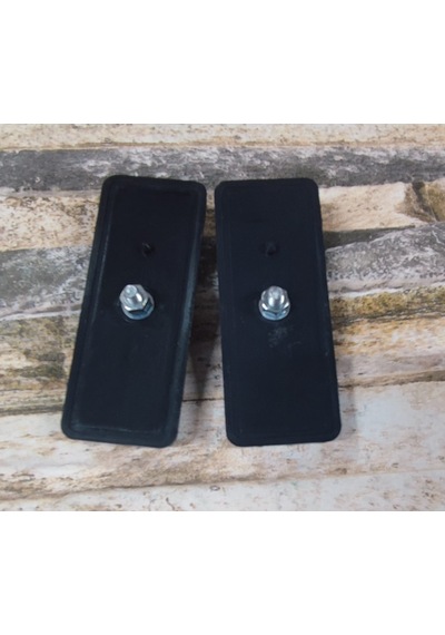Motosiklet Uyumlu Reflektör Dikdörtgen 3.5cm X 9cm Koyu Gri Reflektör Takım Koyu Gri