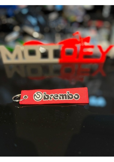 Brembo Örme Kumaş Dokuma Anahtarlık