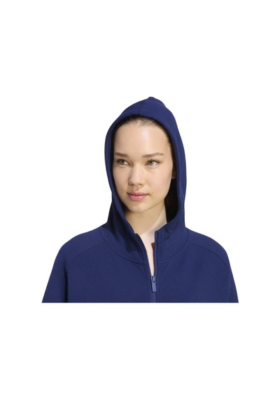 Adidas W Sl Fz Hd Mavi Kadın Sweatshirt Kr2747