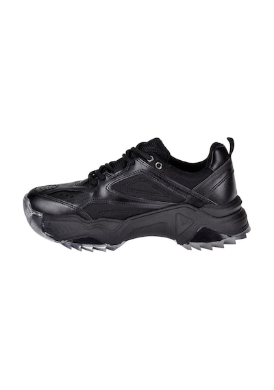 Pullman Kadın Spor Ayakkabı Sneaker Sms-65118 Siyah-siyah Siyah