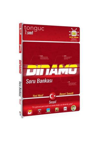 Tonguç 7.Sınıf Dinamo Sosyal Bilgiler Soru Bankası Test Kitabı