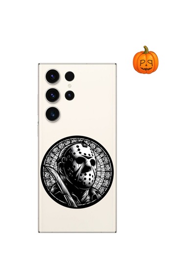 Dali Design Samsung Galaxy S23 Ultra Uyumlu Şeffaf Kılıf Horror 5 Tasarımlı