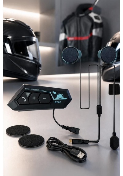 Sürüş Aksesuarı Motorcu Eşyası Seyahat Aracı İtercom Motorsiklet Bluetooth Kask İnterkom