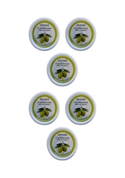 Dermokil Doğal Zeytinyağlı El ve Vücut Kremi 6 x 220 ML