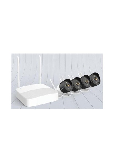 K4w-3tc 4 Kanal Nvr Kayıt Cihazı + 4 Adet Outdor Ip Wifi Bullet Kamera Set