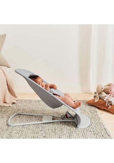 Babybjörn Blıss Ana Kucağı Petal Woven Cotton Grey 7317680062246