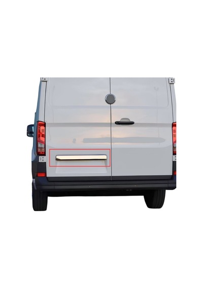 Ebal Otomotiv VW Crafter Krom Bagaj Çıtası 2018 ve üzeri PASLANMAZ ÇELİK