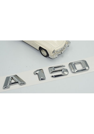 A 150 Bagaj Krom Metal 3M 3D Yazı Logo