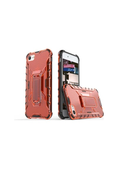 Apple Uyumlu iPhone 8 Kılıf Zore Klik Silikon Kırmızı