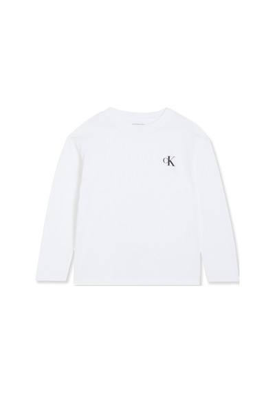 Panço Calvin Klein Erkek Çocuk Siyah Beyaz Uzun Kollu Tişört 2621bk17005