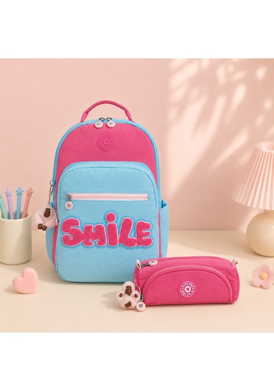 Kipling Kız Çocuk Okul Çantası 2'li Set Çanta Ve Kalemlik Kpsetkpkı665806 Mavi