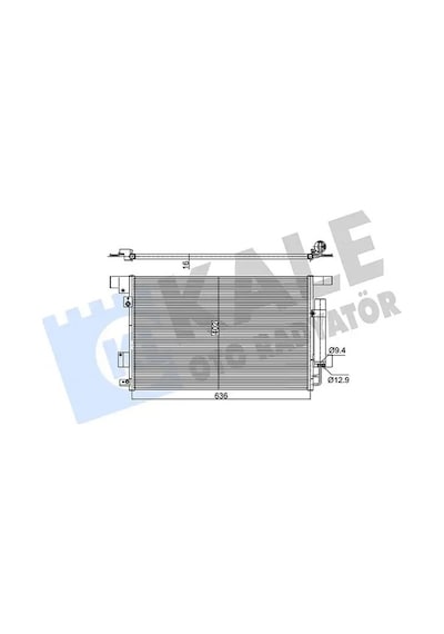 Mitsubishi Asx Klima Radyatoru 1.6 Di-d 2015-2017 Kale 381700