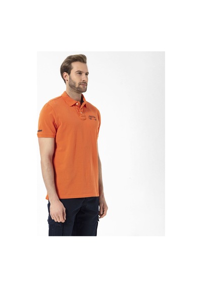 Routefıeld Routefield Erkek Polo Tişört Post Turuncu 25322 Turuncu