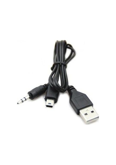 Müzik Kutusu Şarj Kablosu Usb Mini Erkek Usb 2.0 5 Pin 3.5Mm