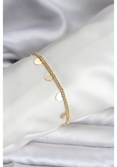 14k Gold Renk Kaplama Kalpli Model Cm Kadın Bileklik Çok Renkli 83748620