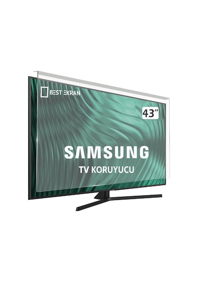 Samsung Uyumlu Crystal 43tu8500 Tv Ekran Koruyucu