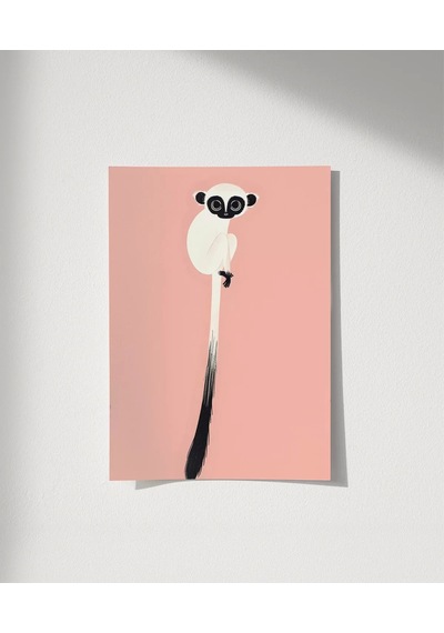 Çerçevesiz Poster Sessiz Hayvanlar