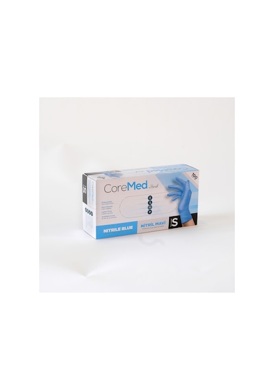 Nitril Mavi Muayene Eldiveni 100'lü S Paket 3 Bimel