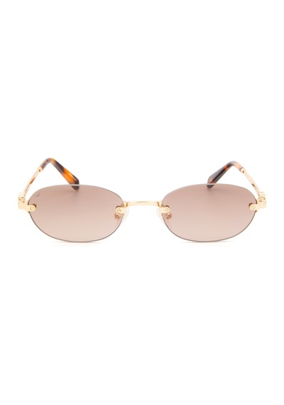 Zen Milano Eyewear Zm701-c01 53 Kadın Güneş Gözlüğü Altın