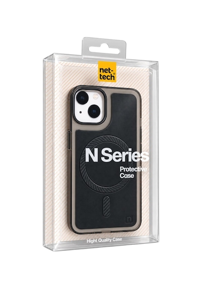 Nettech Apple İphone 13 Uyumlu Nt-n120 Deri Arka Koruma Kılıf - Abis