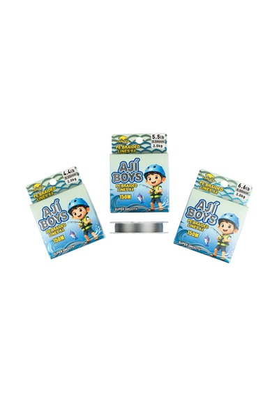 Caretta Aji Boys 4x 150 Mt Gray İp Misina 0,04mm