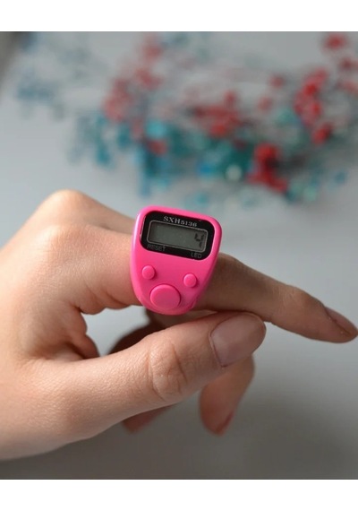 Mini Işıklı Zikirmatik Pembe Pembe