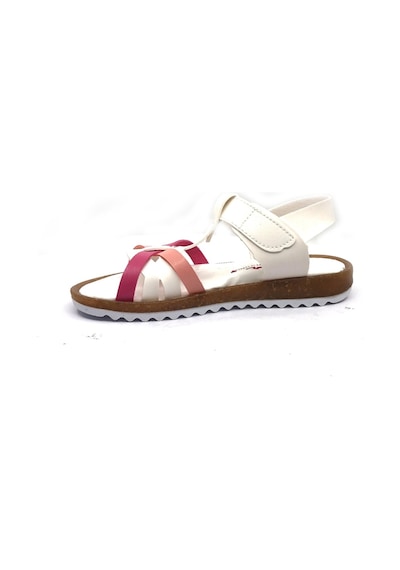 Şirin Bebe 02 Beyaz Kız Çocuk Yazlık Sandalet Ayakkabı