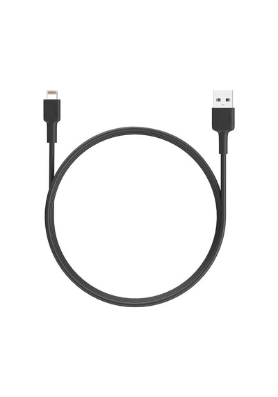Aukey Cb-bal7-bk Naylon Örgülü Usb-a To Lightning Şarj Kablosu 0.9 M - Siyah