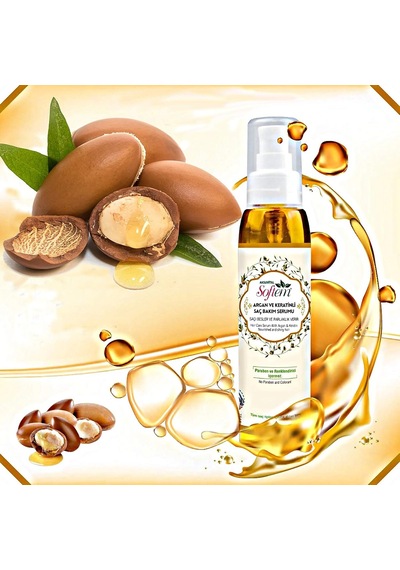 Softem M02090 Argan Ve Keratinli Saç Bakım Serumu 125 Ml. 1 Paket 1 X 125 Ml
