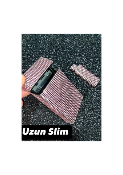 Sigara Kutusu Ve Çakmak Uzun Slim Taşlı  Anahtarlık