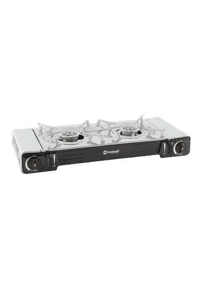 Outwell Appetizer Maxi 2 Brülörlü Kompakt Portatif Gaz Ocağı Gri