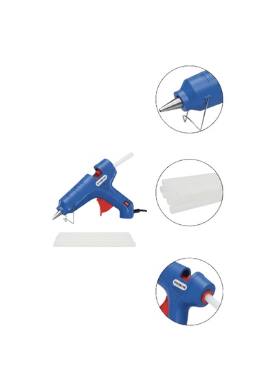 Silikon Tabancası 11 Mm 60 W, 5 Adet Silikon Hediyeli