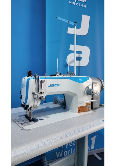 Jack H5 Full Otomatik Çift Papuç Dikiş Makinası Kalın Materyal, 8mm Yok