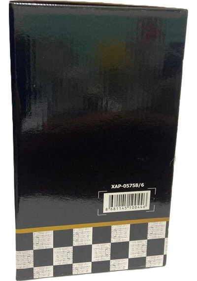 Acar Qualita King Xap-5758 Mini Emaye Dama Çaydanlık Takımı Siyah - Beyaz