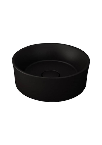Bocchi Vessel Yuvarlak Çanak Lavabo 38 CM Mat Siyah 1174-004-0125