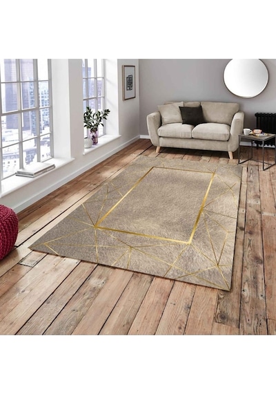 Ideal Kadife 4 M2 Ve 6 M2 Seçenekli Lastikli Halı Örtüsü 330