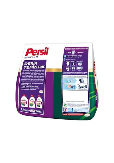 Toz Çamaşır Deterjanı 1,5 Kg 10 Yıkama Renkli, Renkliler 1.5kg