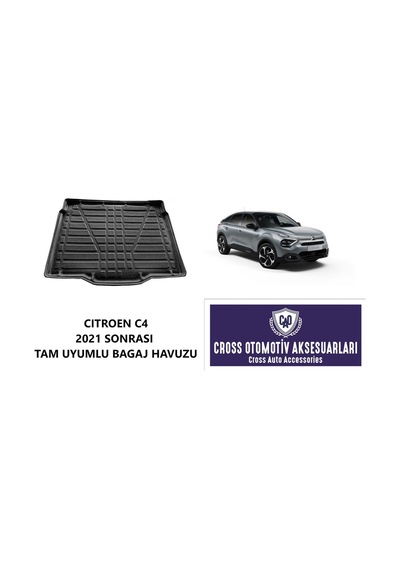 Citroen C4 HB 2021 Sonrası ile Tam Uyumlu Bagaj Havuzu