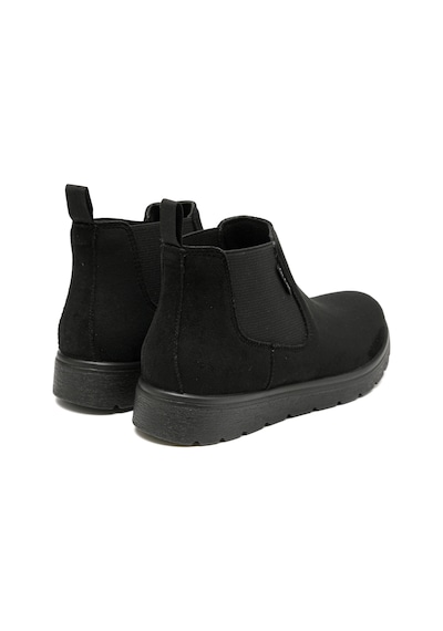 Bot Kadın 45 U33 Vx Fly Flot Cloth Woman Ankle Boot Black Siyah