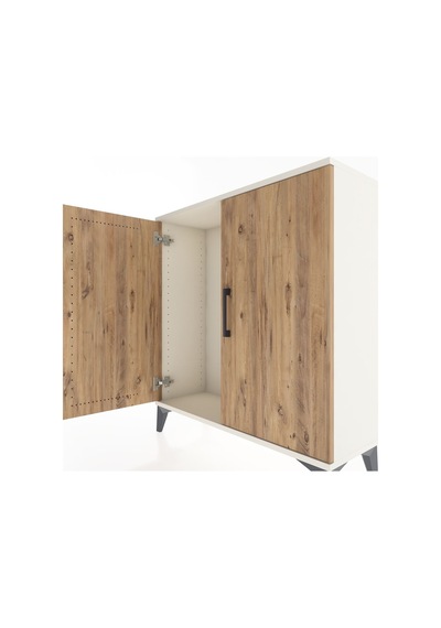 Arges Şifonyer 2 Kapaklı 88x30x96 Aytaşı-çam Aytaşı