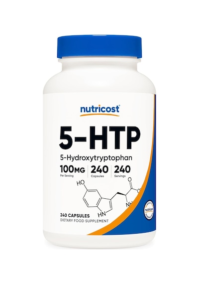 Nutricost 5-htp 100mg, 240 Vegetarian Capsules 5-hydroxytryptoph